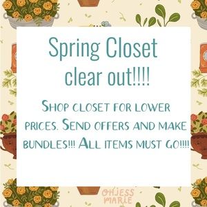 Spring Closet Clear Out!!!!!!